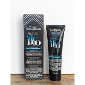 LOREAL Blond Studio Creme Lightener Instant Highlights 6 (Tube 3 oz)